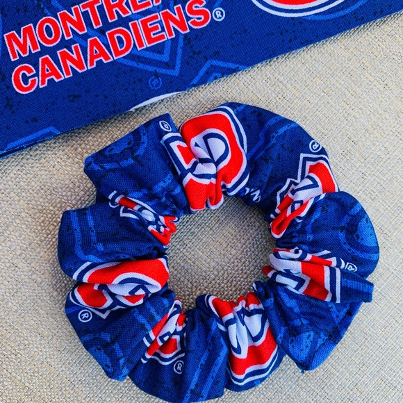Montreal Canadiens Scrunchie - Picture 1 of 1